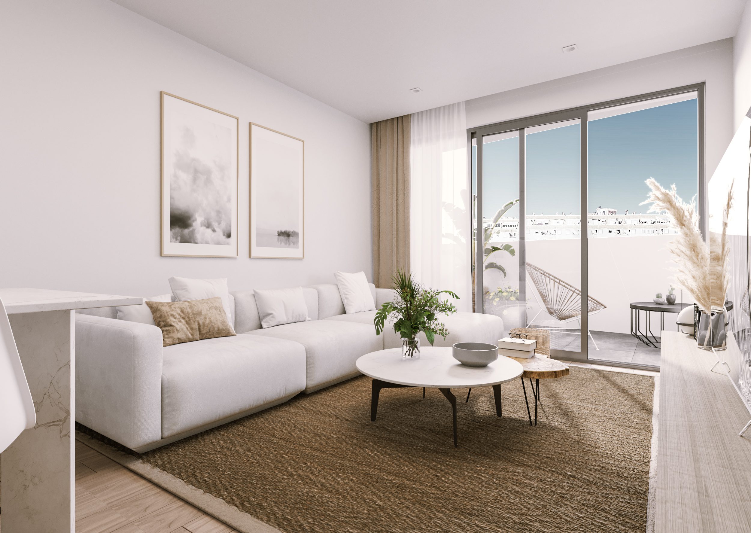 Living room. 2 bed 2 bath Torrevieja