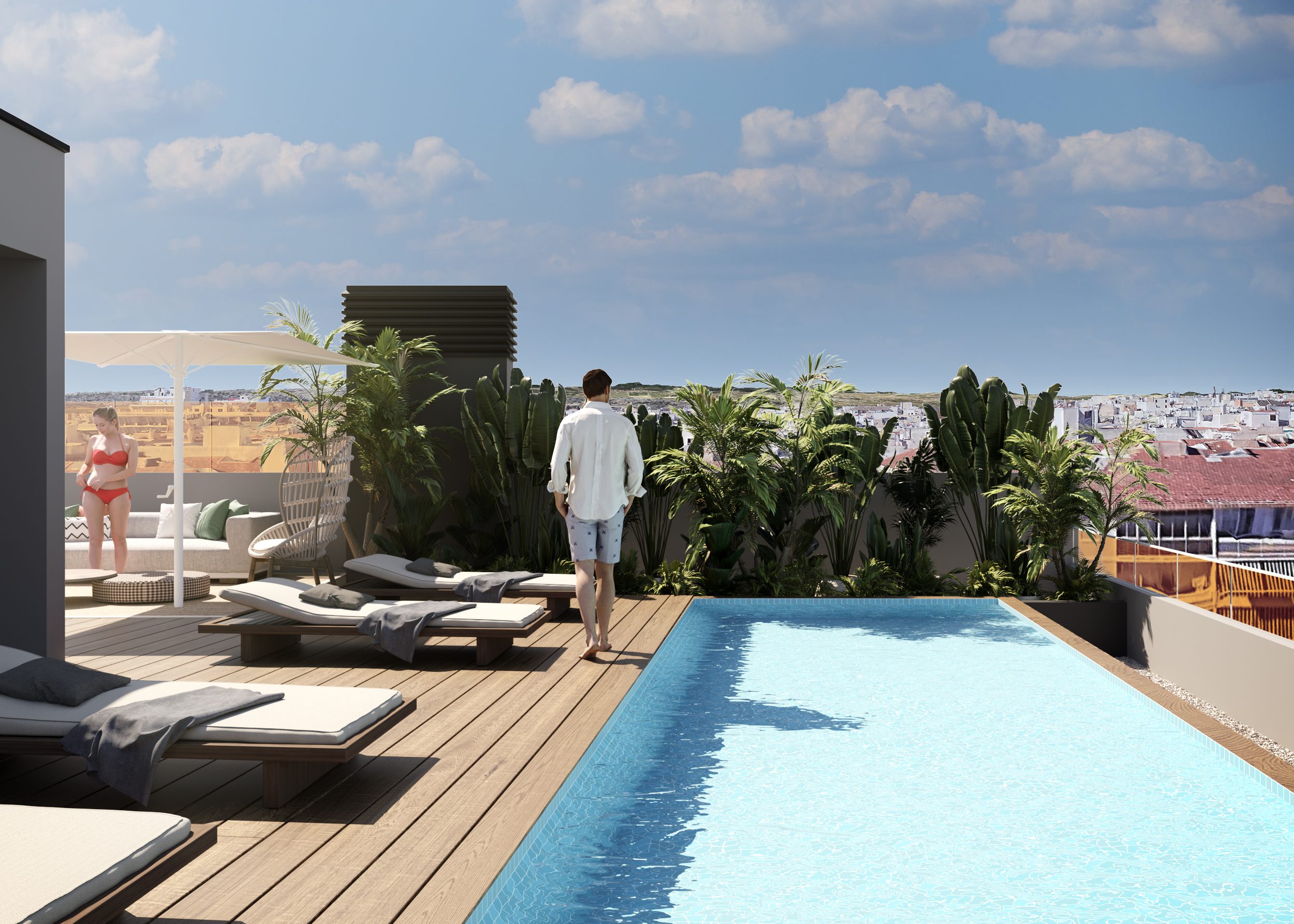 Roof Top pool Torreiveja