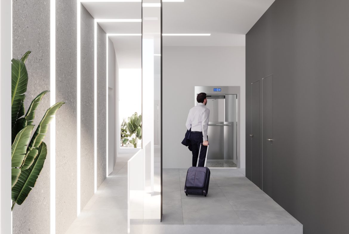 Entrance hallway 2 bed 2 bath Torrevieja