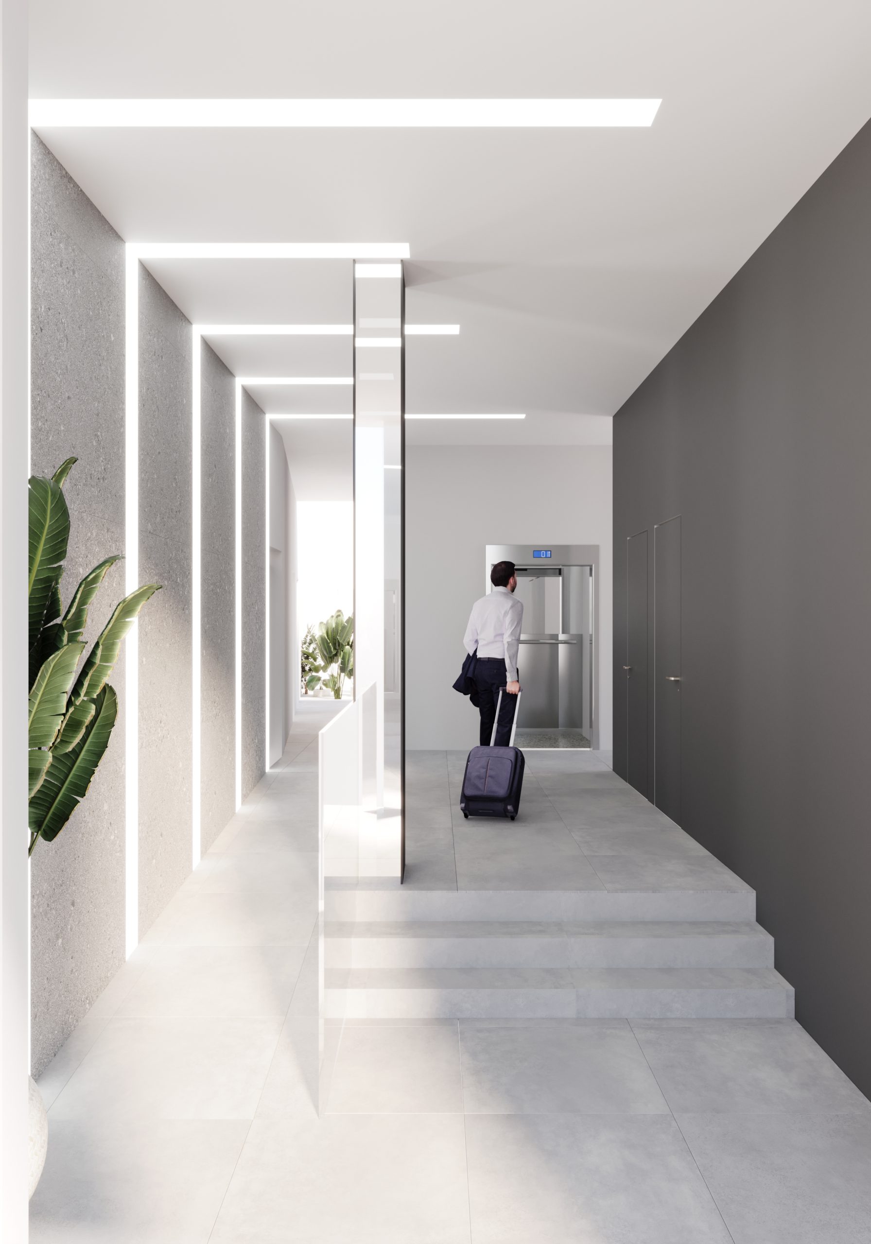 Entrance hallway 2 bed 2 bath Torrevieja