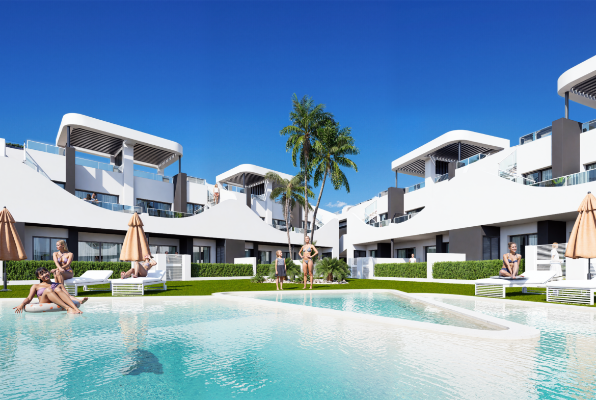 Desirable apartments in San Fulgencio, high end finishings and comfortable living.