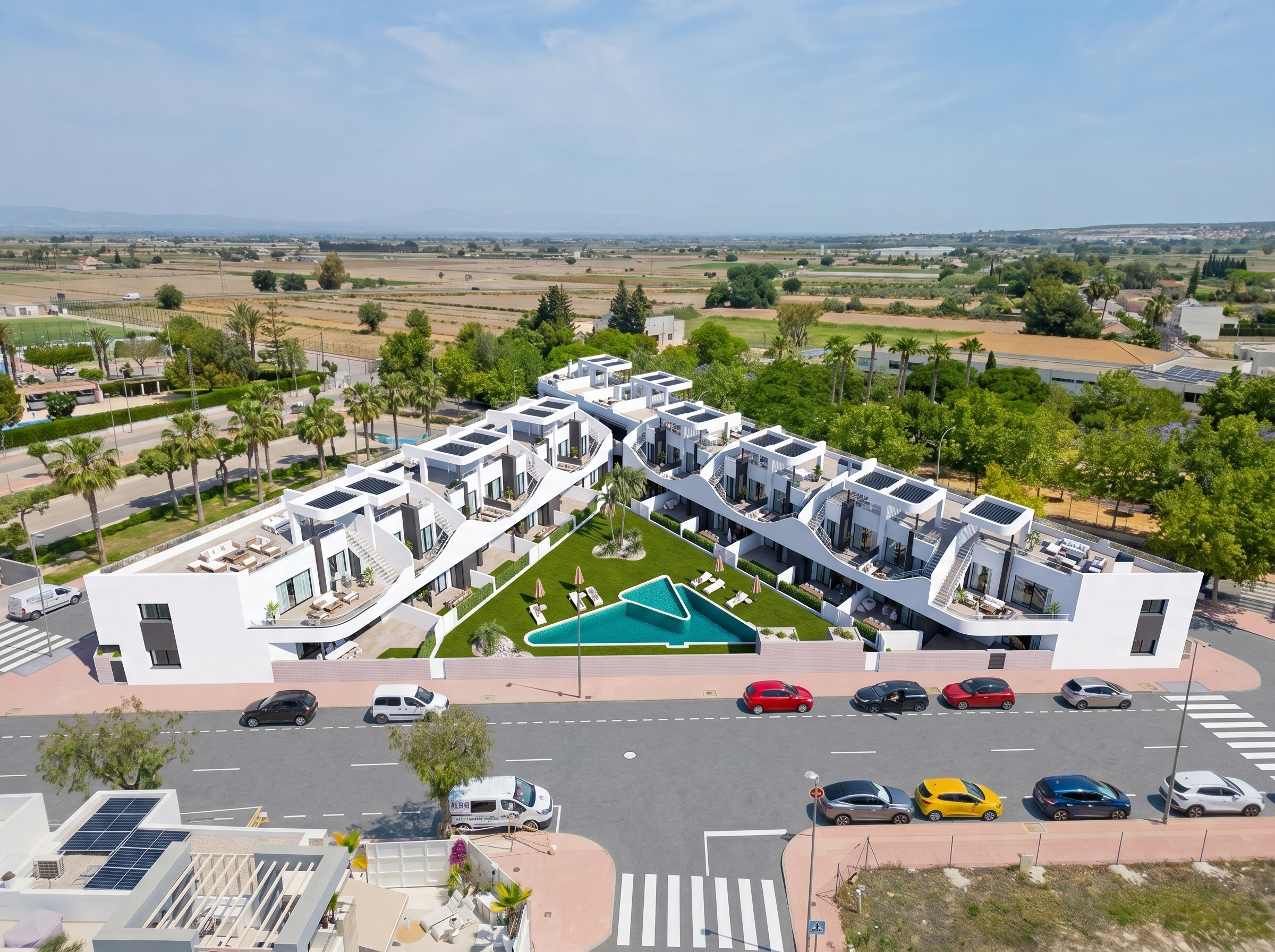 Parcela. 1.2 Desirable apartments in San Fulgencio, high end finishings and comfortable living.