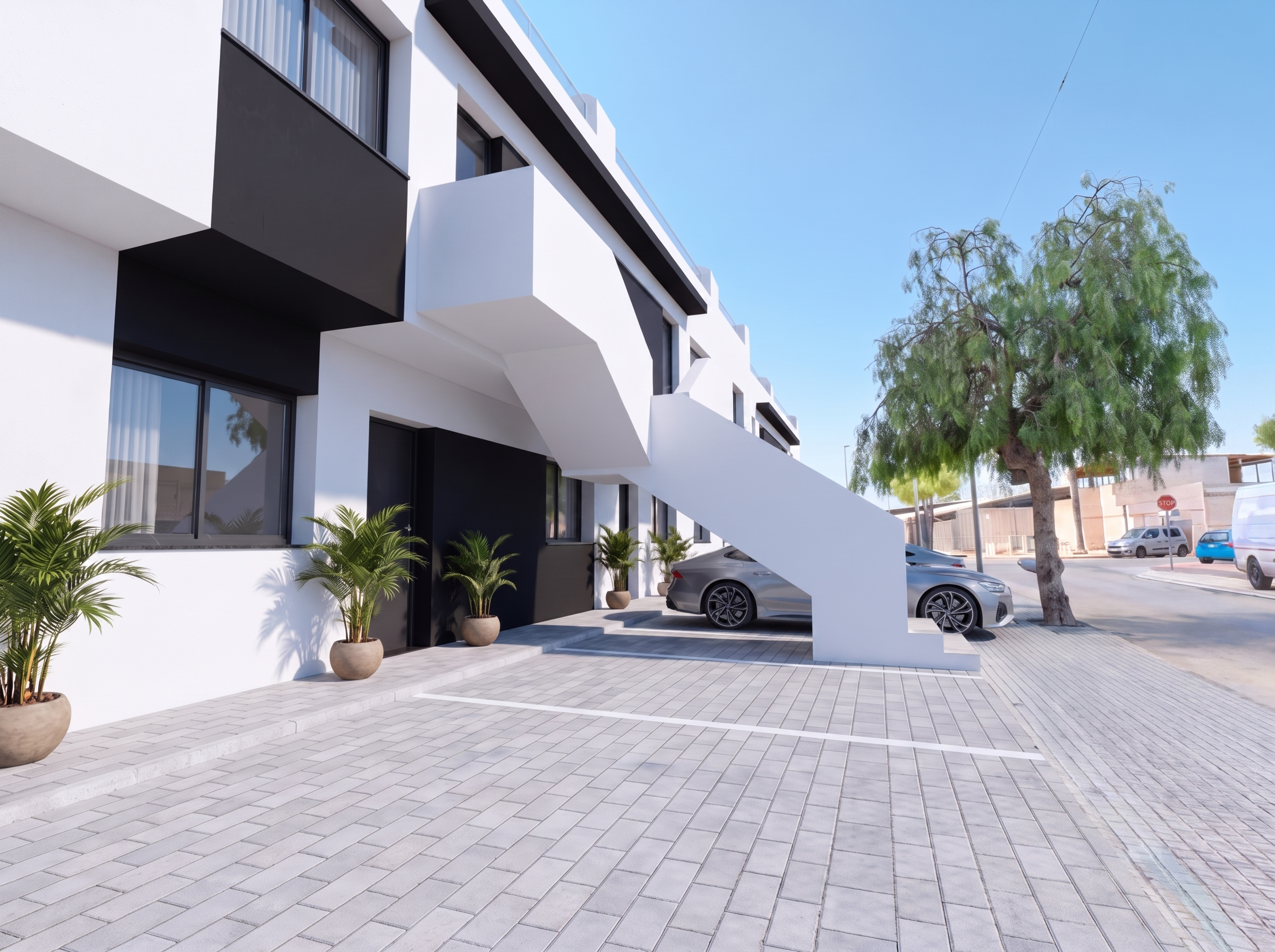 Parking Desirable apartments in San Fulgencio, high end finishings and comfortable living.