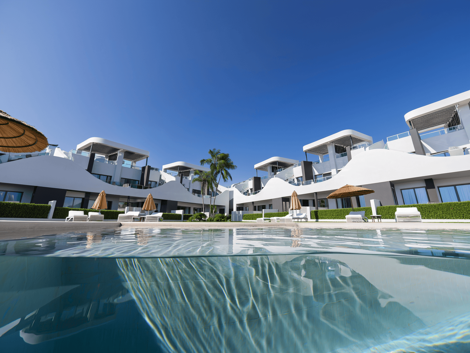 Piscina 1.3 Desirable apartments in San Fulgencio, high end finishings and comfortable living.