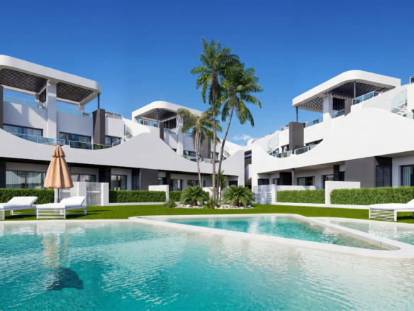 Desirable apartments in San Fulgencio, high end finishings and comfortable living.