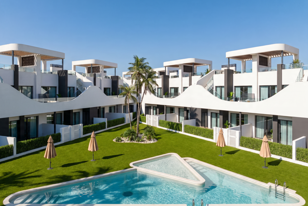 Desirable apartments in San Fulgencio, high end finishings and comfortable living.