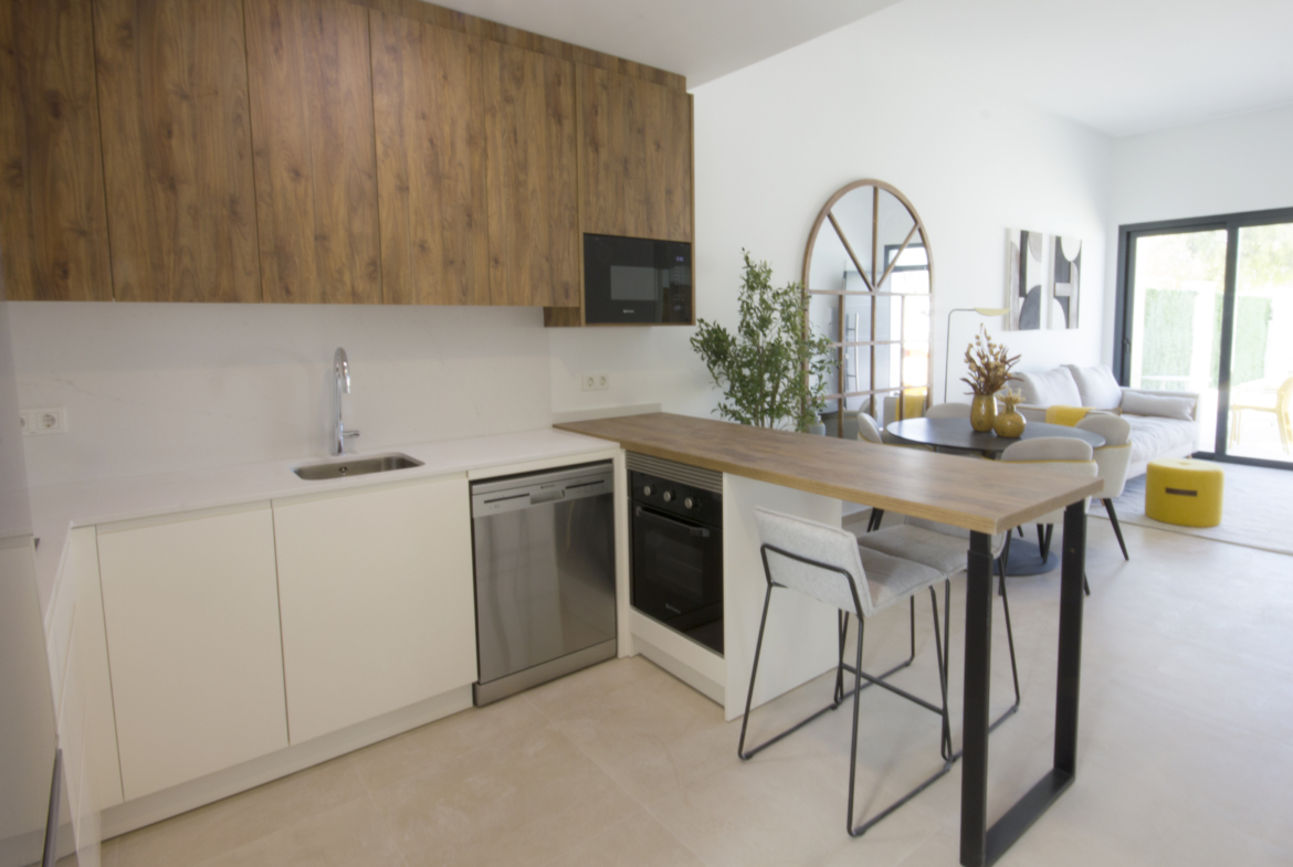 Desirable apartments in San Fulgencio, high end finishings and comfortable living.