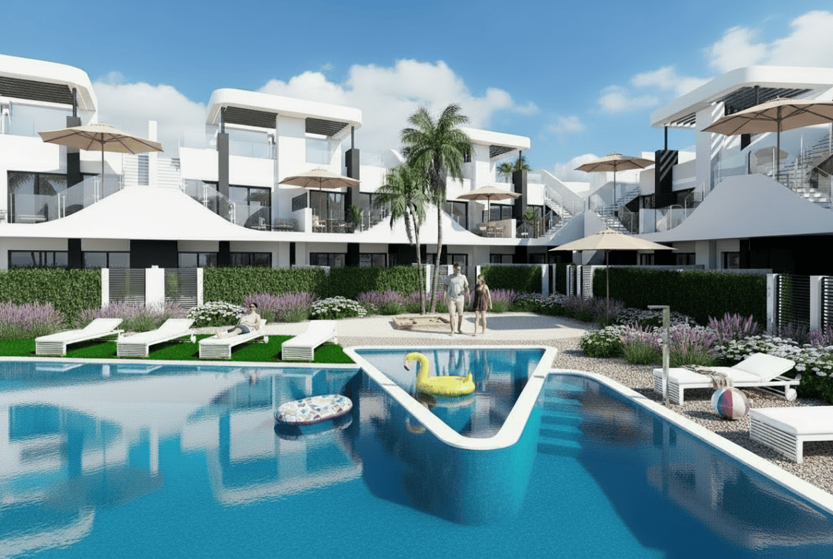 Desirable apartments in San Fulgencio, high end finishings and comfortable living.