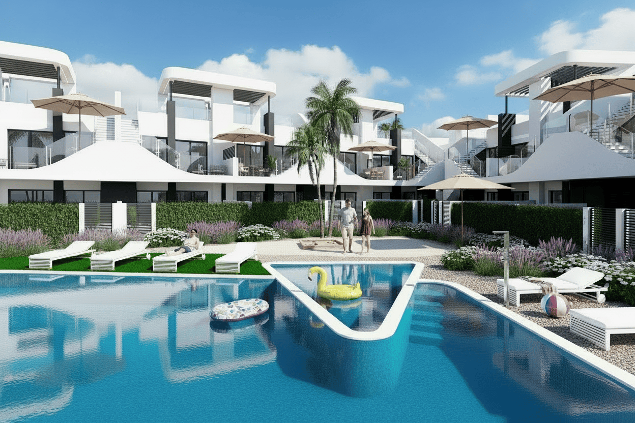 zona comunitarias Desirable apartments in San Fulgencio, high end finishings and comfortable living.